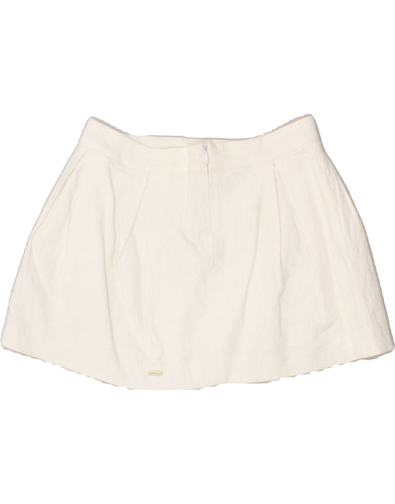 LIU JO Girls A-Line Skirt 11-12 Years W28 Off White Cotton | Vintage Liu Jo | Thrift | Second-Hand Liu Jo | Used Clothing | Messina Hembry 