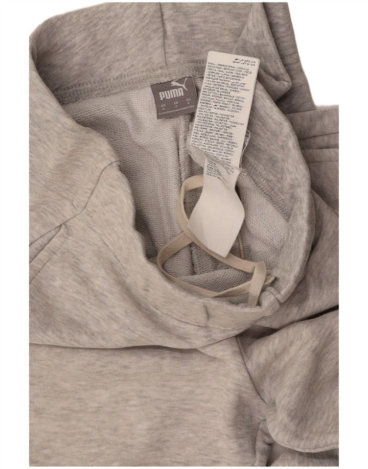 PUMA Womens Tracksuit Trousers Joggers UK 10 Small Grey Polyester
