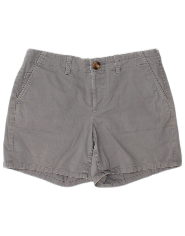 DOCKERS Womens Chino Shorts US 4 Small W28 Grey Cotton