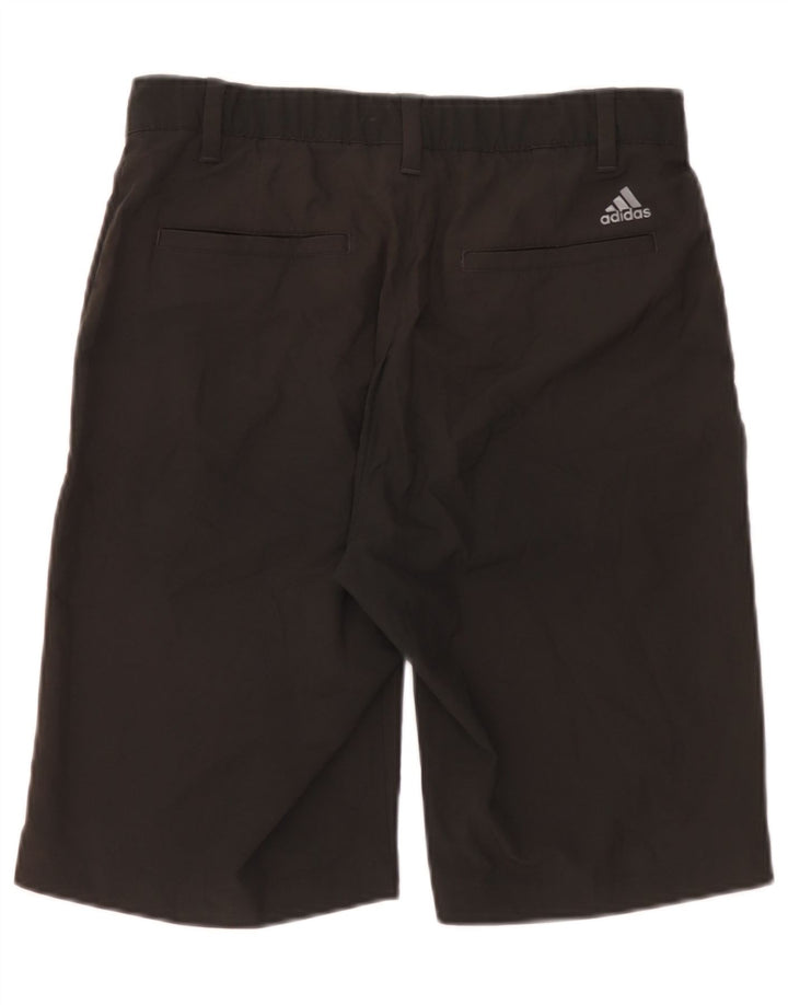 Adidas Mens Chino Shorts W30 Medium  Black Polyester