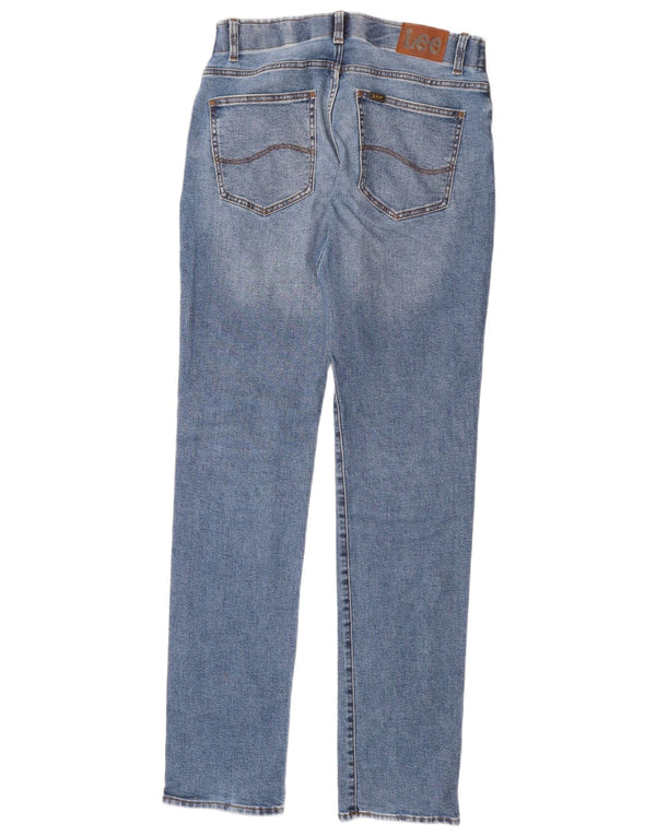 Lee Mens Extreme Motion Straight Tapered Jeans W32 L36 Blue Cotton