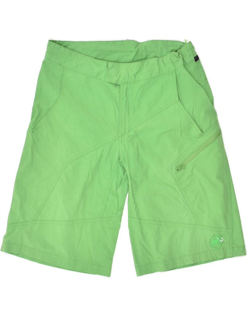 MAMMUT Mens Chino Shorts W30 Medium  Green Cotton | Vintage Mammut | Thrift | Second-Hand Mammut | Used Clothing | Messina Hembry 