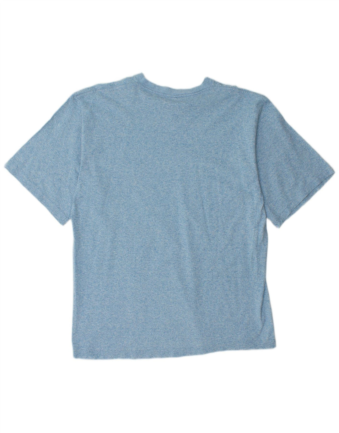 CHAMPION Mens T-Shirt Top Large Blue Flecked Cotton