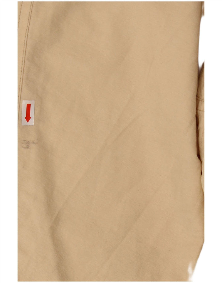 Ellesse Mens Utility Jacket UK 42 XL Beige Cotton