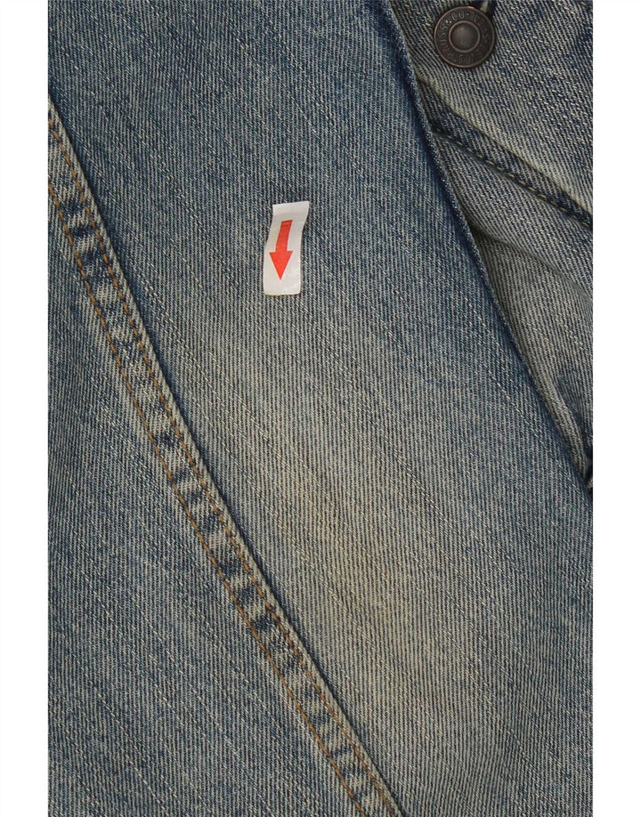 Levi's Mens Denim Jacket UK 42 XL Blue Cotton