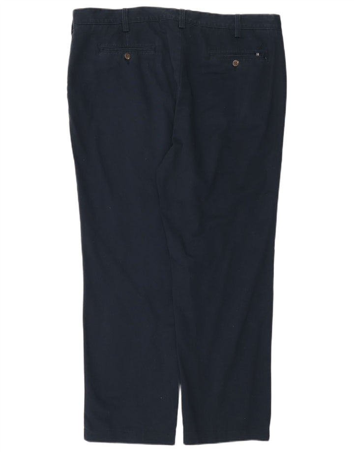 Nautica Mens Regular Chino Trousers W40 L28 Navy Blue