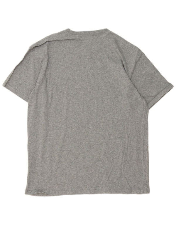 Carhartt Mens T-Shirt Top XL Grey Cotton