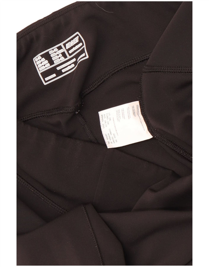 New Balance Womens Leggings UK 20 2XL  Black Polyester