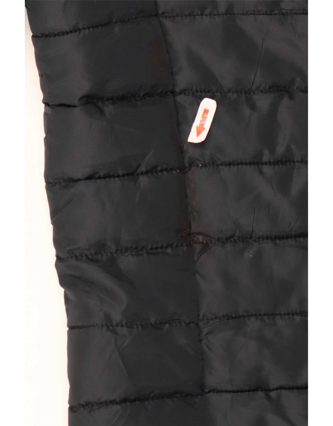 Jack & Jones Mens Hooded Padded Jacket UK 36 Small Black Polyester