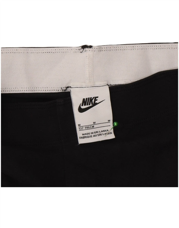 Nike Girls Leggings 10-11 Years Medium Black