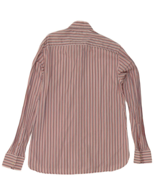 Tommy Hilfiger Mens Shirt Medium Pink Striped