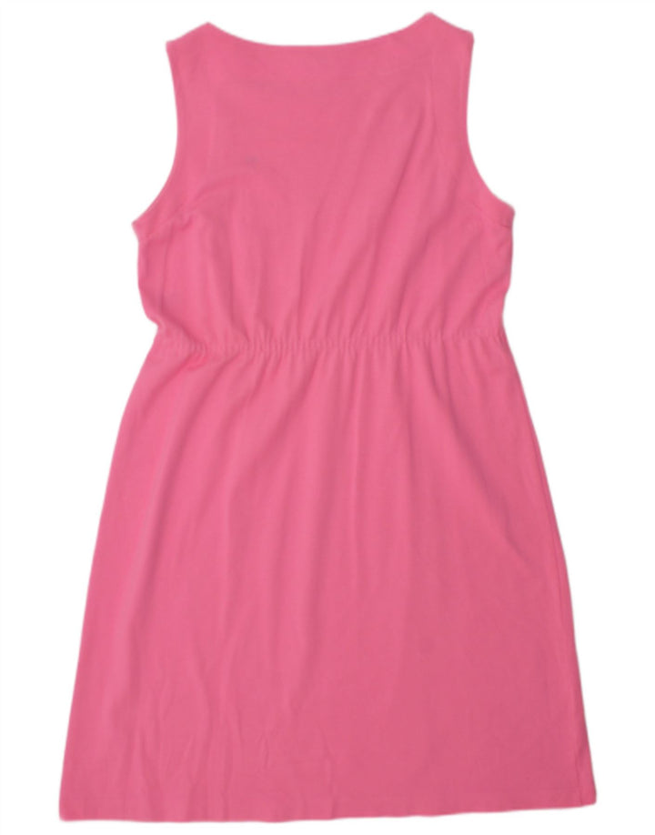 Lacoste Womens Sleeveless Basic Dress Size 48 XL Pink