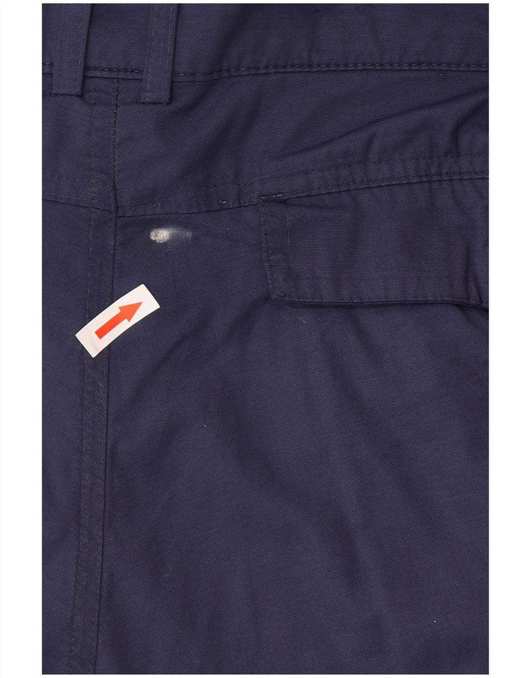 The North Face Mens Cargo Shorts Medium W36  Navy Blue Polyester