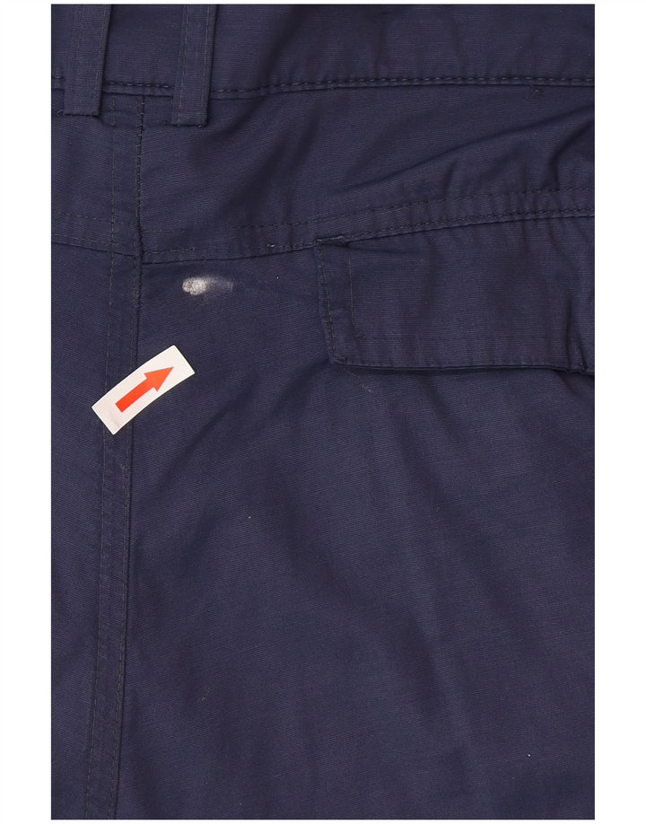 The North Face Mens Cargo Shorts Medium W36  Navy Blue Polyester