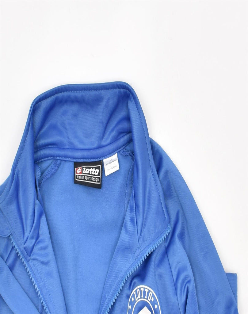 LOTTO Boys Tracksuit Top Jacket 11-12 Years Blue Polyester | Vintage | Thrift | Second-Hand | Used Clothing | Messina Hembry 