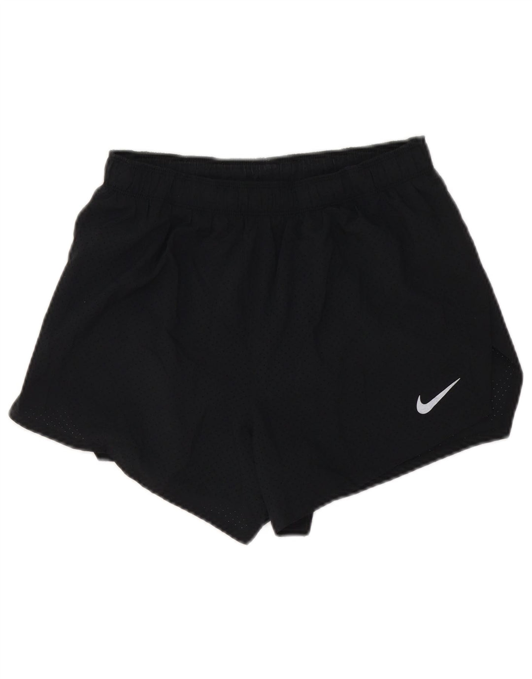 Nike Womens Dri Fit Sport Shorts UK 12 Medium  Black Polyester