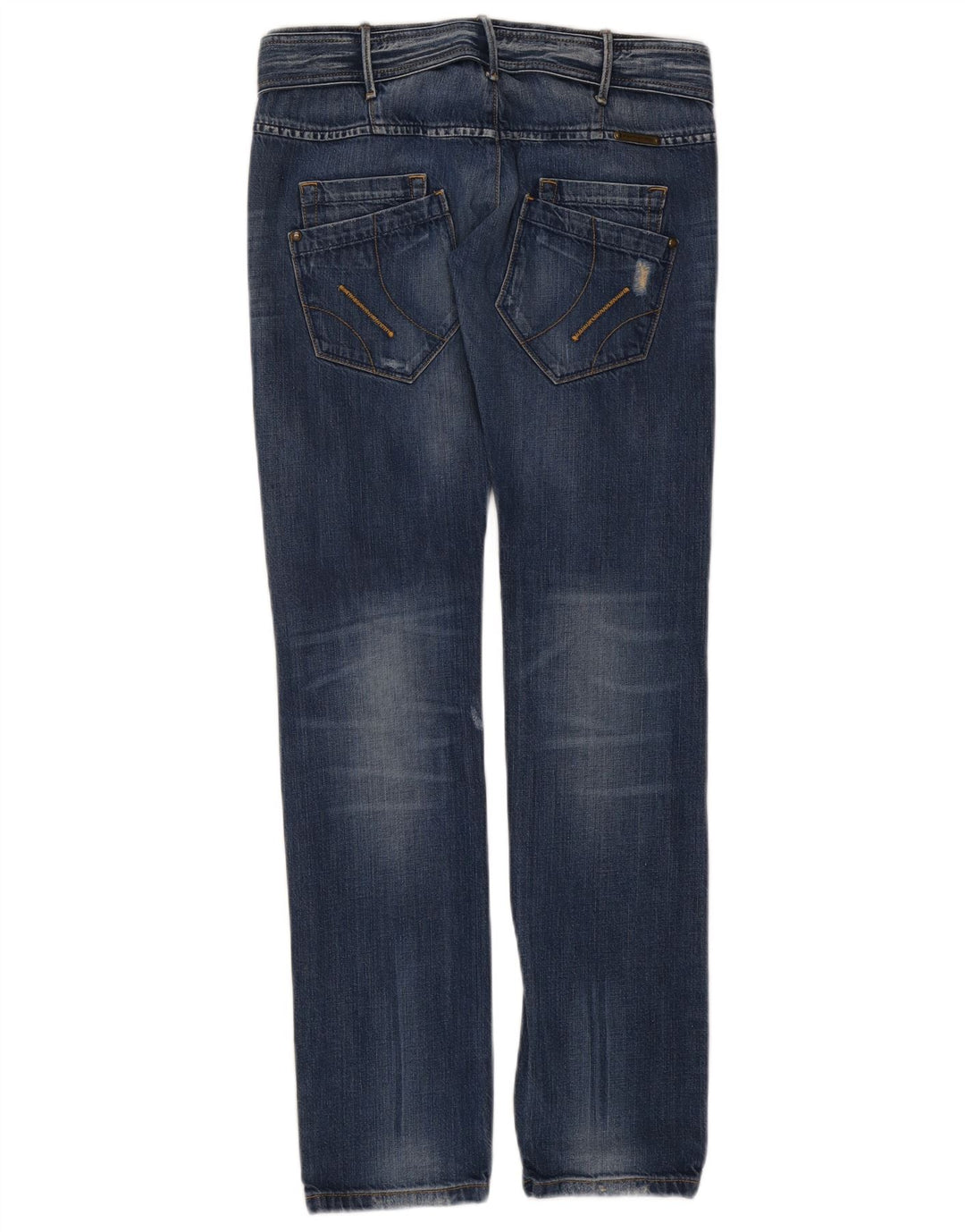 Fornarina Womens Slim Jeans W28 L33 Blue Cotton
