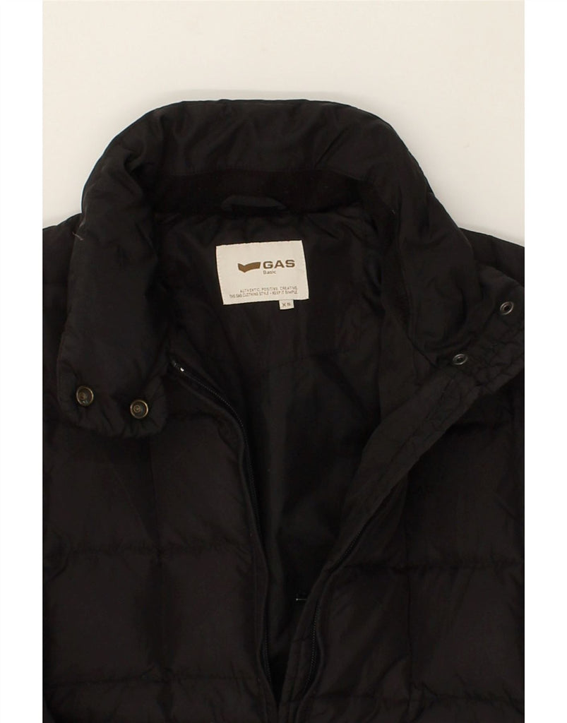 GAS Womens Padded Jacket IT 38 XS Black | Vintage Gas | Thrift | Second-Hand Gas | Used Clothing | Messina Hembry 