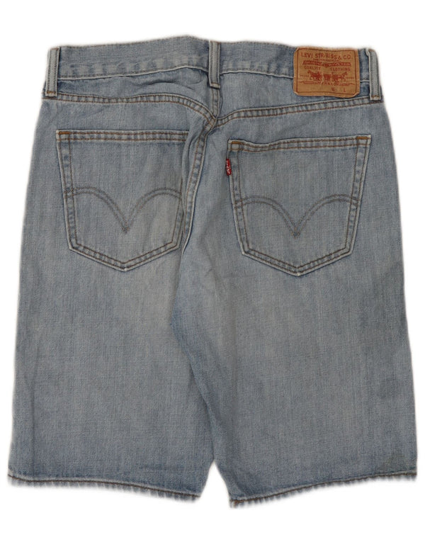 Levi's Mens 514 Straight Slim Fit Denim Shorts W33 Medium Blue Cotton