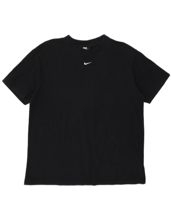 Nike Mens T-Shirt Top Small Black Cotton