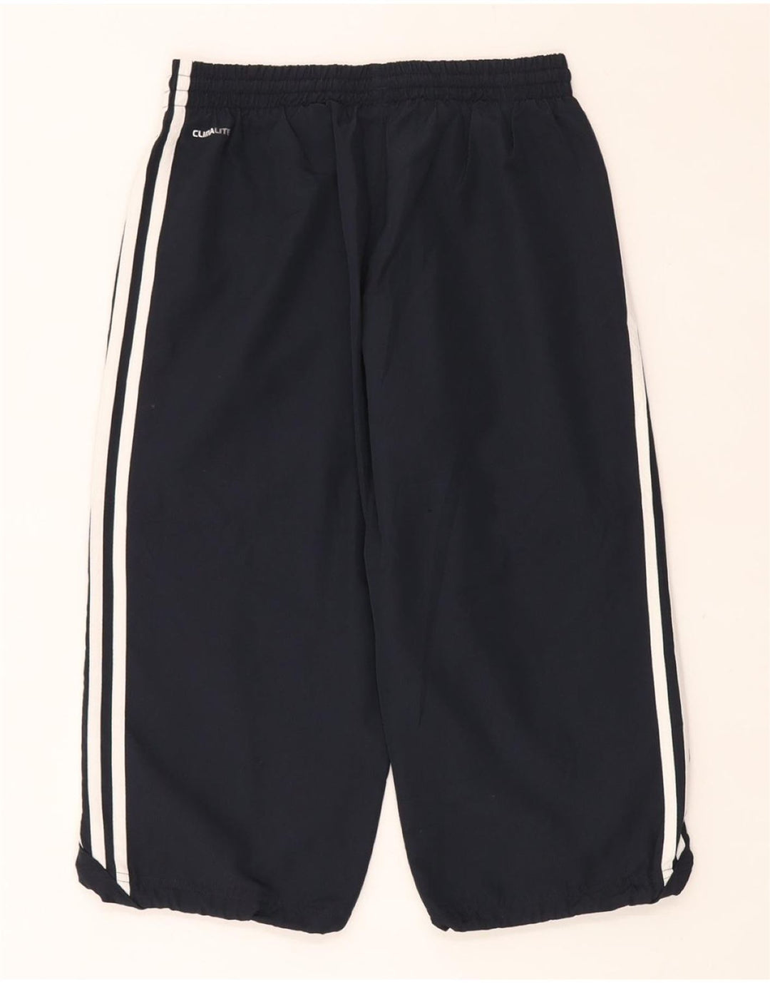 ADIDAS Womens Climalite Capri Tracksuit Trousers UK 6 XS  Navy Blue