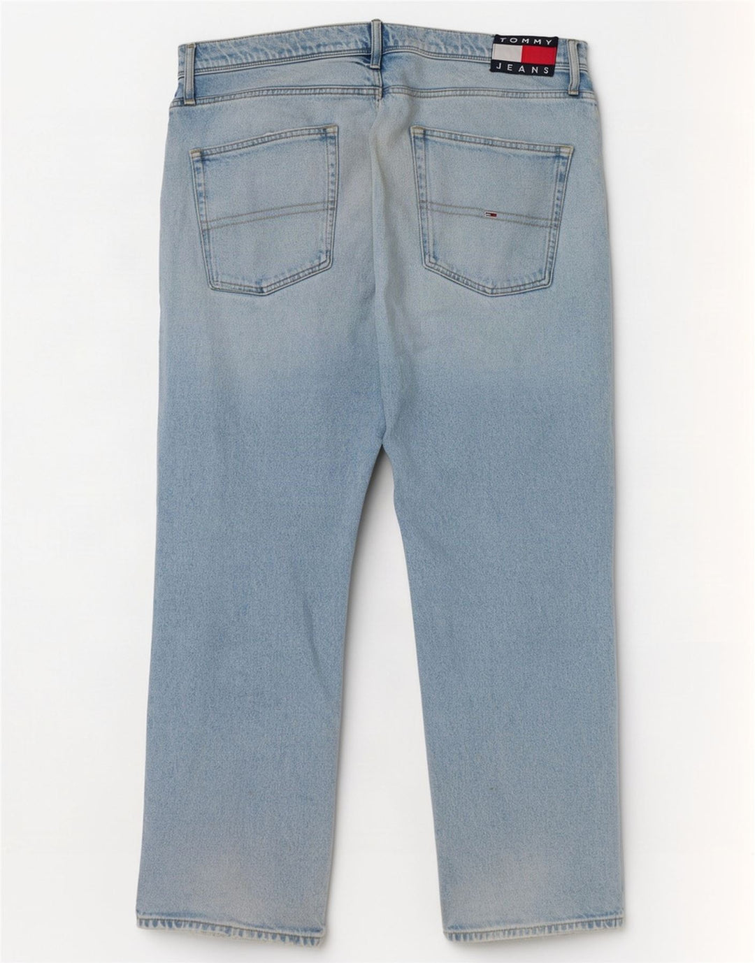 Tommy Hilfiger Mens Straight Jeans W38 L30 Blue