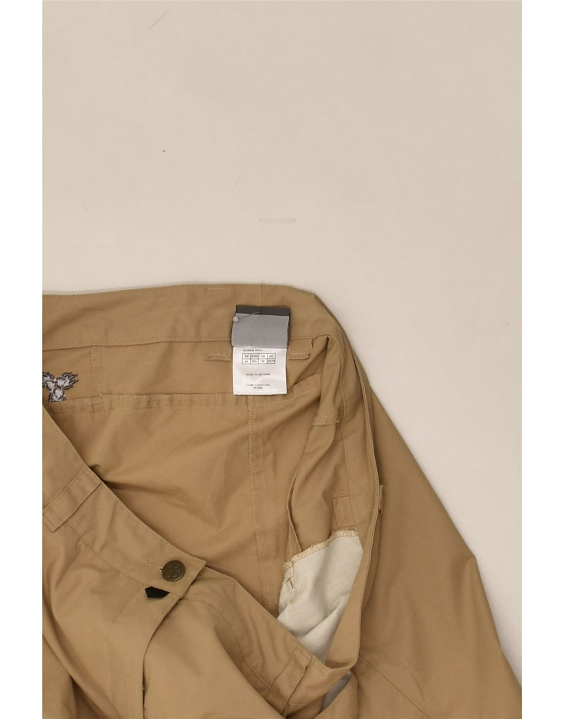 JACK WOLFSKIN Womens Straight Casual Trousers UK 16/18 Large W34 L33 Beige | Vintage Jack Wolfskin | Thrift | Second-Hand Jack Wolfskin | Used Clothing | Messina Hembry 