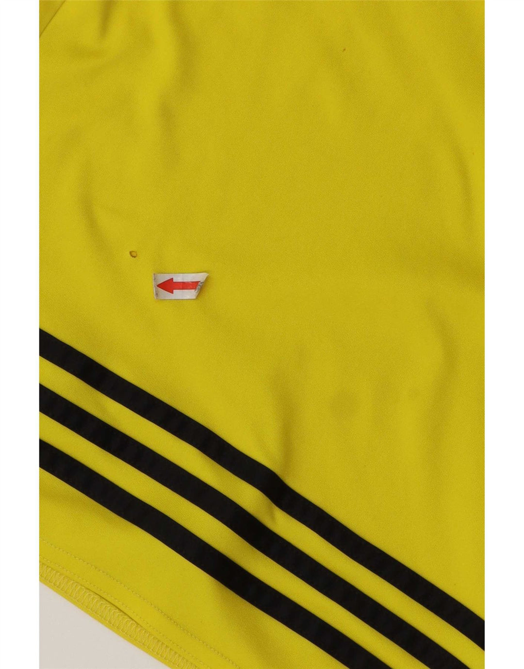 Adidas Mens Climalite Sport Shorts Large Yellow Polyester