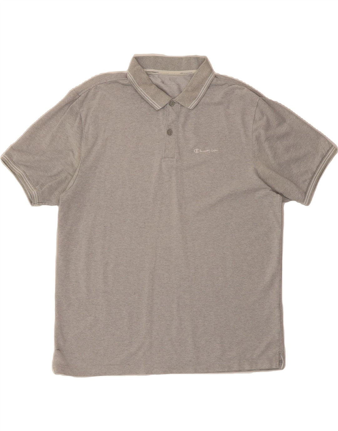 CHAMPION Mens Polo Shirt Medium Grey Vintage Champion and Second-Hand Champion from Messina Hembry 