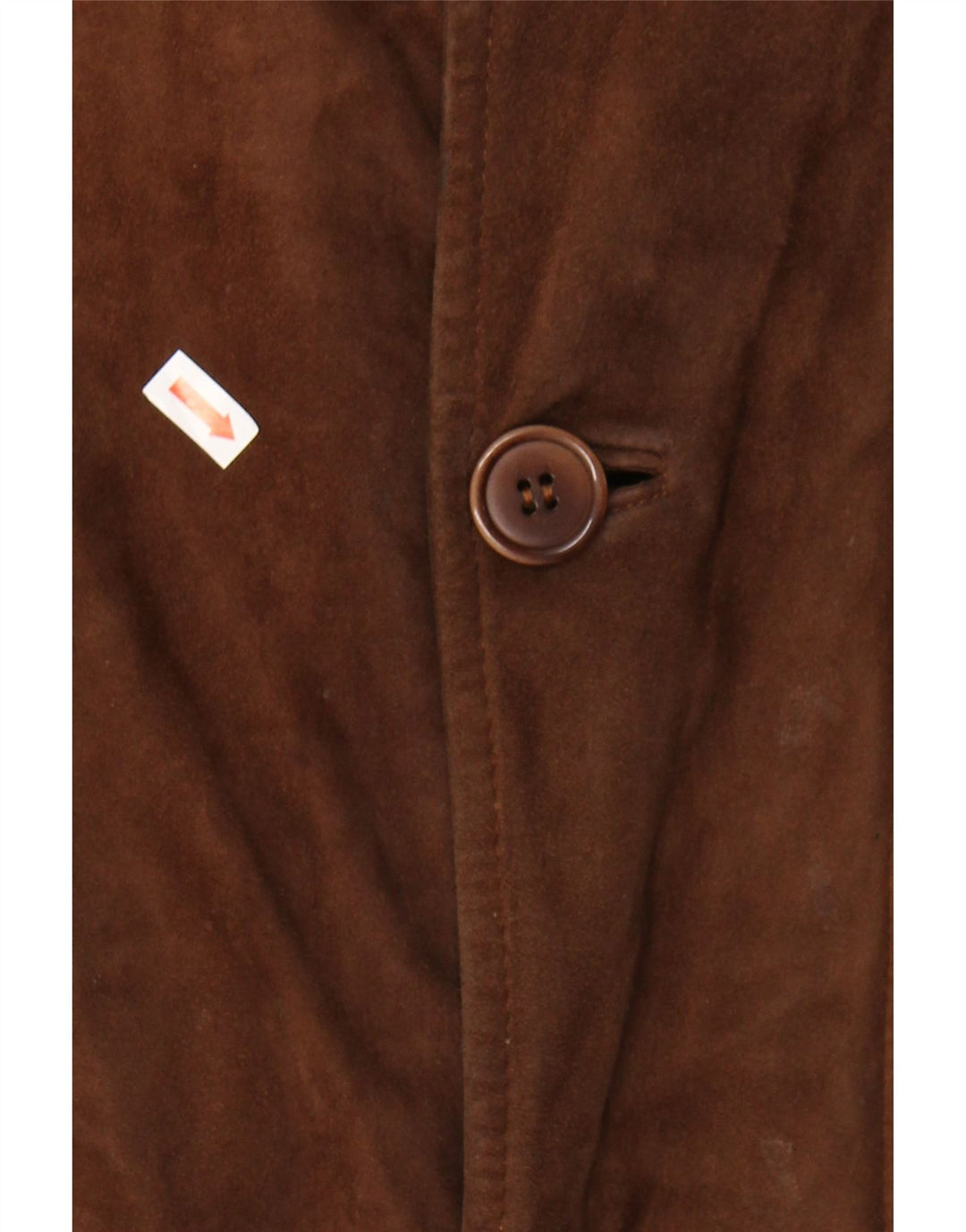ENRICO MANDELLI Mens Leather Coat UK 42 XL Brown Vintage Enrico Mandelli and Second-Hand Enrico Mandelli from Messina Hembry 