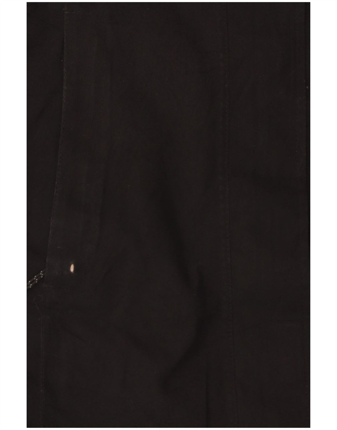 Eddie Bauer Womens Hooded Windbreaker Coat UK 6 XS Black Polyester