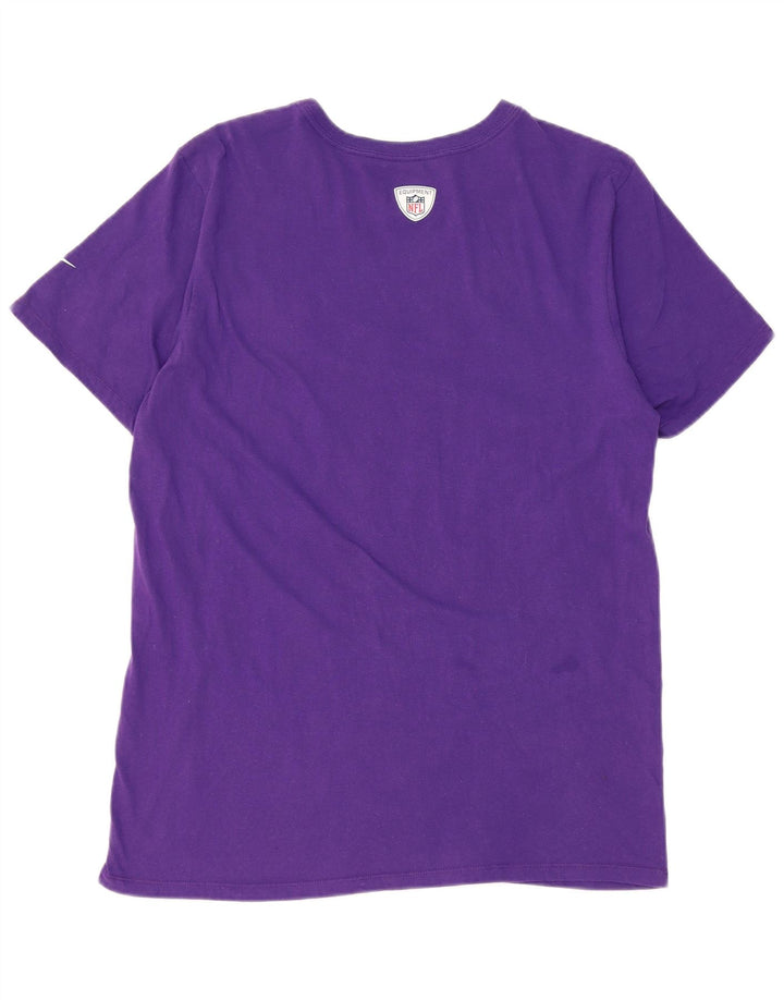 Nike Mens Minnesota Vikings Graphic T-Shirt Top Medium Purple Cotton