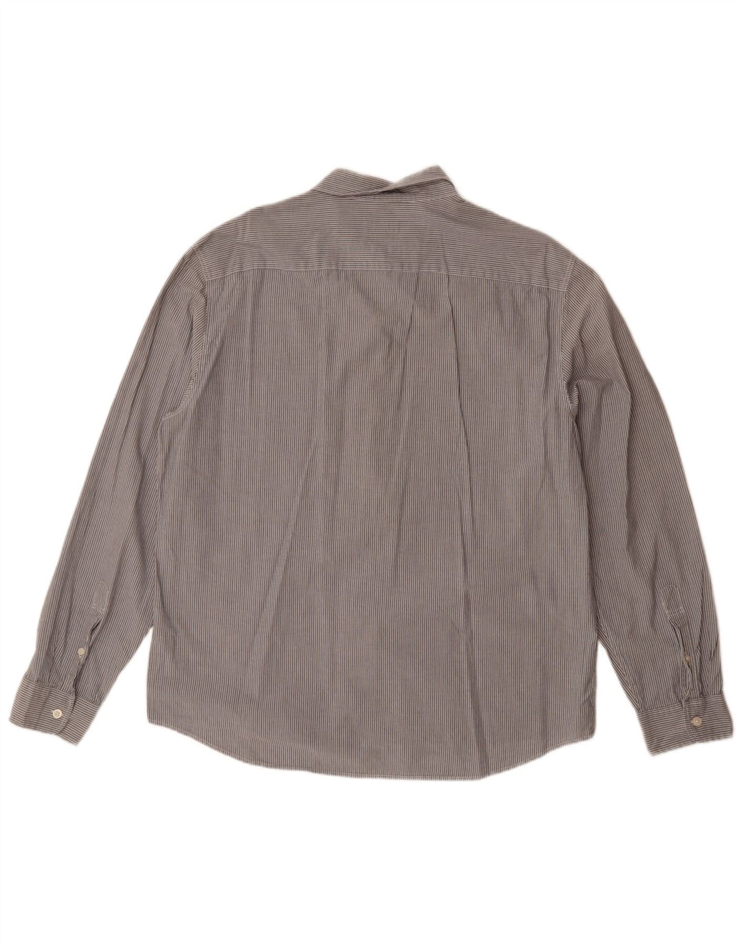 JACK WILLS Mens Slim Fit Shirt XL Grey Pinstripe Cotton