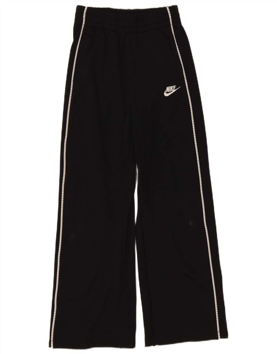 Nike Girls Tracksuit Trousers 10-11 Years Medium Black Polyester