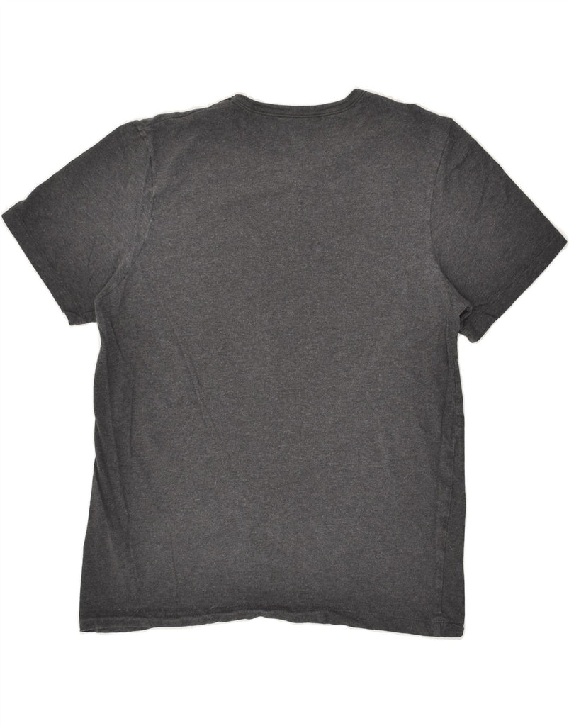 HUGO BOSS Mens T-Shirt Top Medium Grey Flecked Cotton | Vintage Hugo Boss | Thrift | Second-Hand Hugo Boss | Used Clothing | Messina Hembry 