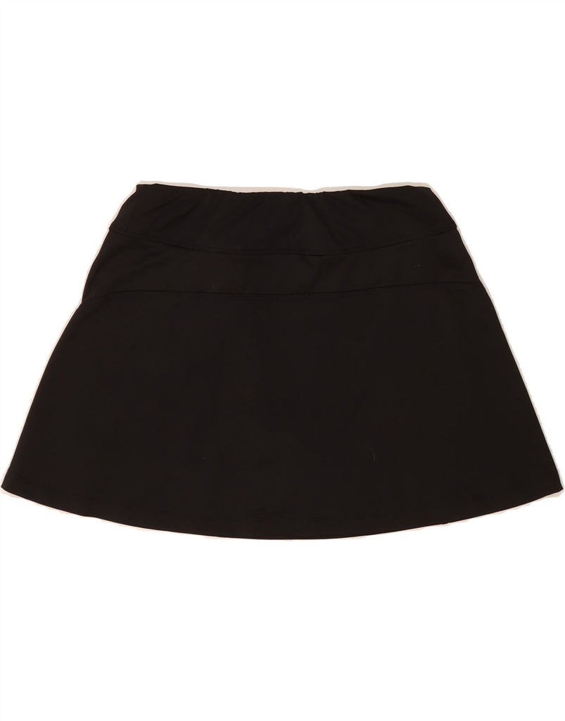 FILA Womens Tennis Skirt UK 14 Medium  Black Polyester Vintage Fila and Second-Hand Fila from Messina Hembry 