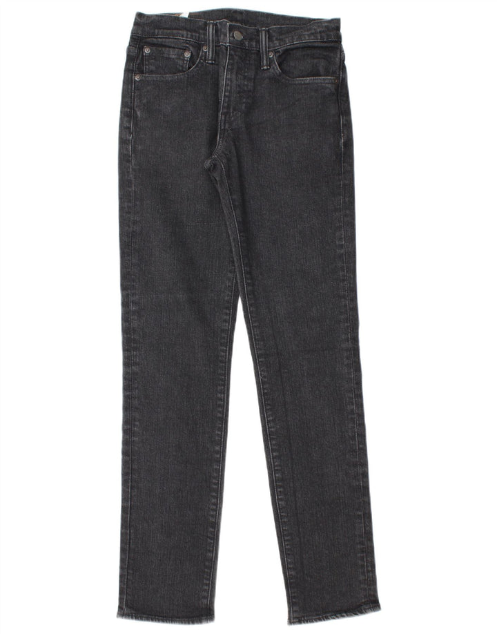 Levi's Mens 511 Slim Jeans W28 L32 Black Cotton