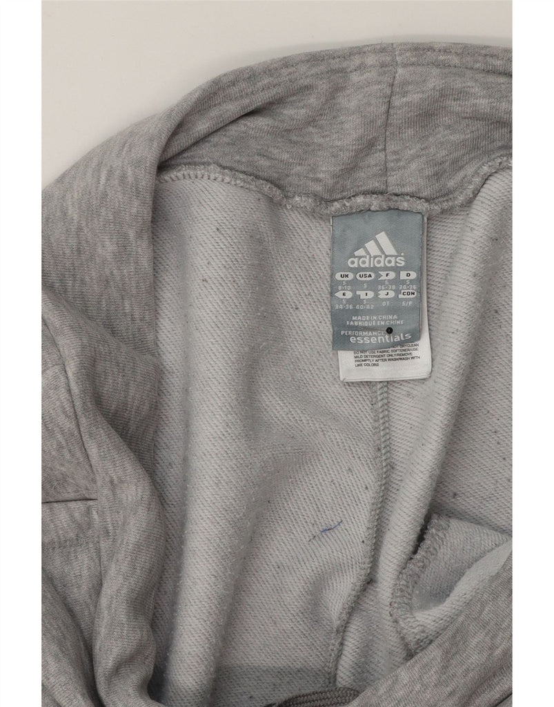 ADIDAS Womens Tracksuit Trousers Joggers UK 8/10 Small Grey Cotton Vintage Adidas and Second-Hand Adidas from Messina Hembry 