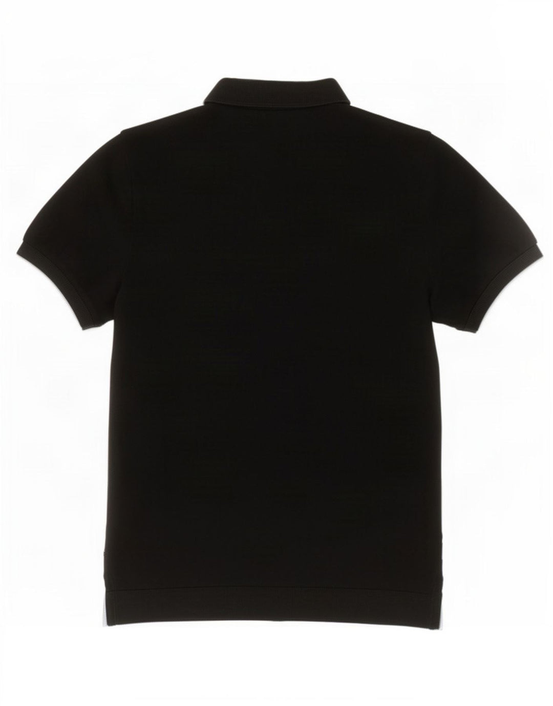 Massimo Dutti Mens Polo Shirt Large Black Cotton