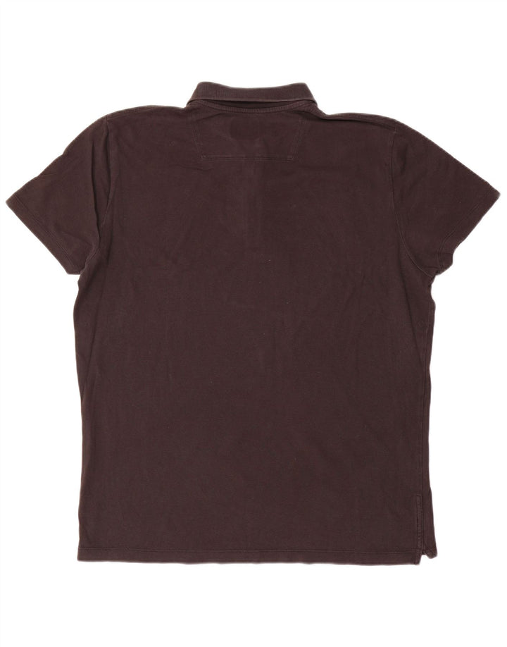Diesel Mens Loose Fit Polo Shirt XS Black