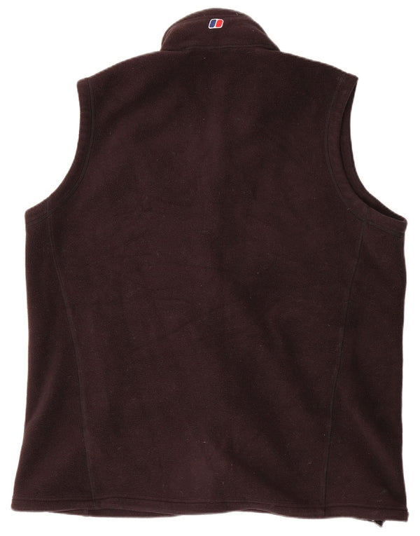 Berghaus Mens Fleece Gilet UK 42 XL Black Polyester