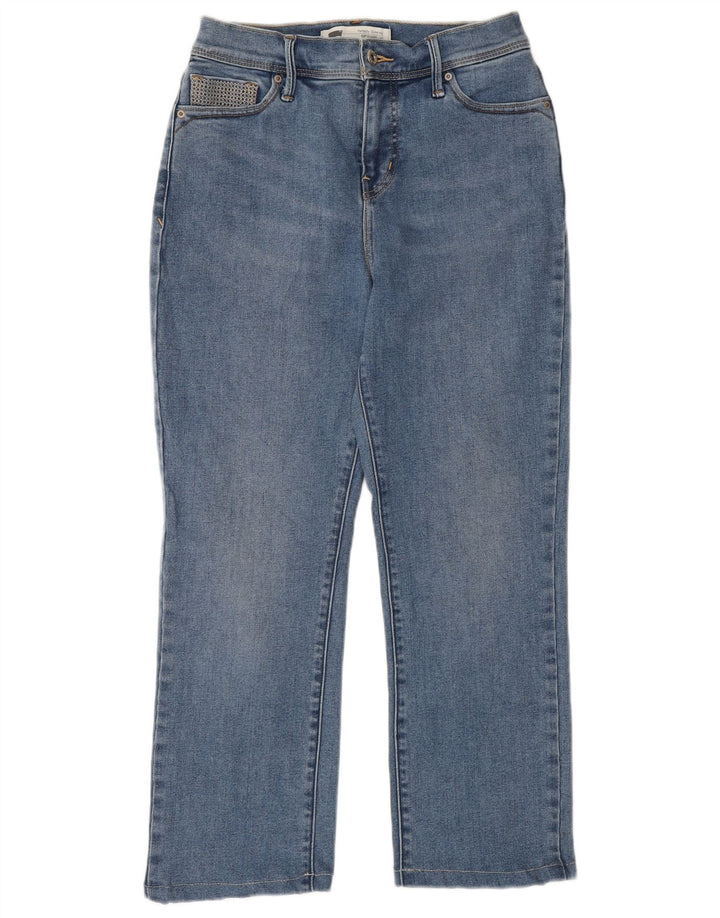 LEVI'S Womens 512 Straight Jeans US 4 Small W27 L25 Blue