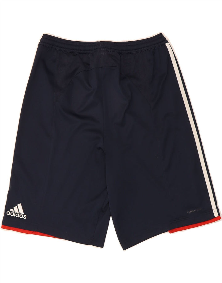 ADIDAS Boys Climacool Sport Shorts 15-16 Years  Navy Blue Polyester Vintage Adidas and Second-Hand Adidas from Messina Hembry 