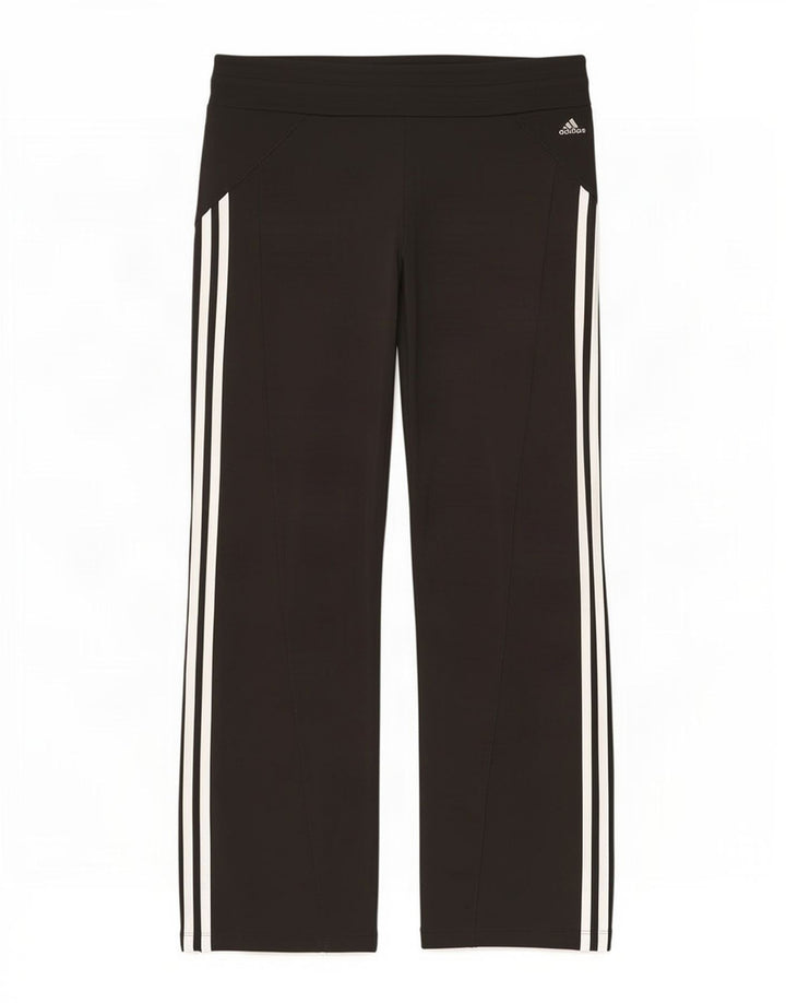Adidas Womens Climacool Tracksuit Trousers UK 12 Medium Black Polyester