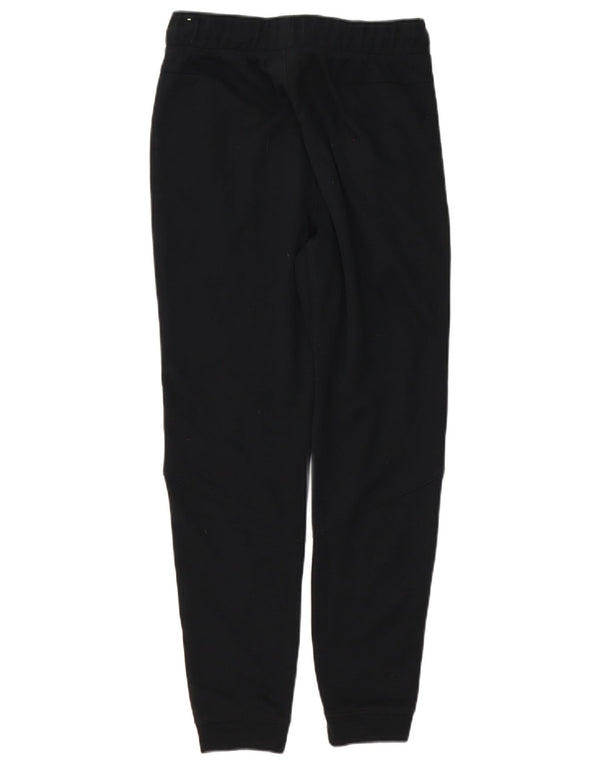 Jordan Mens Dri Fit Tracksuit Trousers Joggers Small Black Cotton