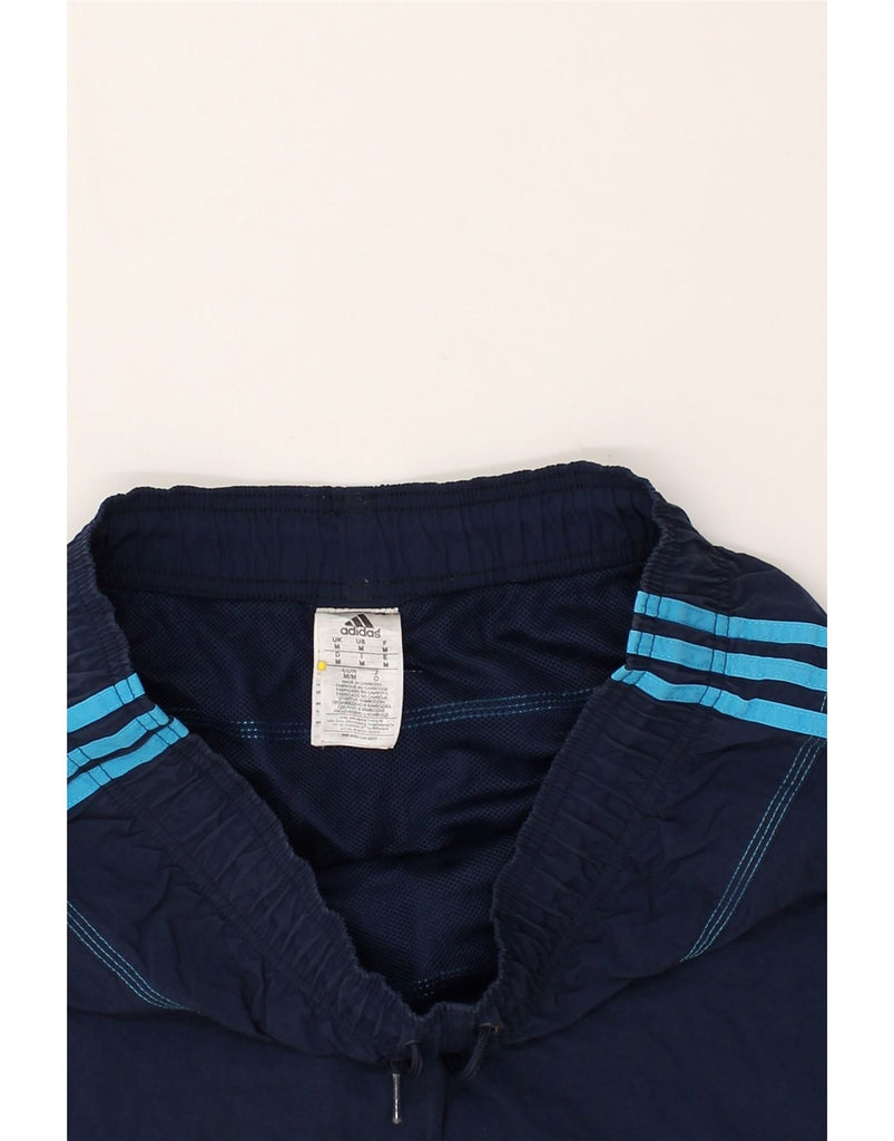 ADIDAS Mens Sport Shorts Medium Navy Blue Polyester | Vintage Adidas | Thrift | Second-Hand Adidas | Used Clothing | Messina Hembry 