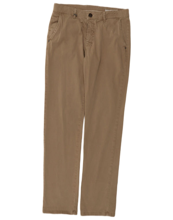 Liu Jo Mens Slim Chino Trousers IT 46 Small W30 L32 Beige Cotton