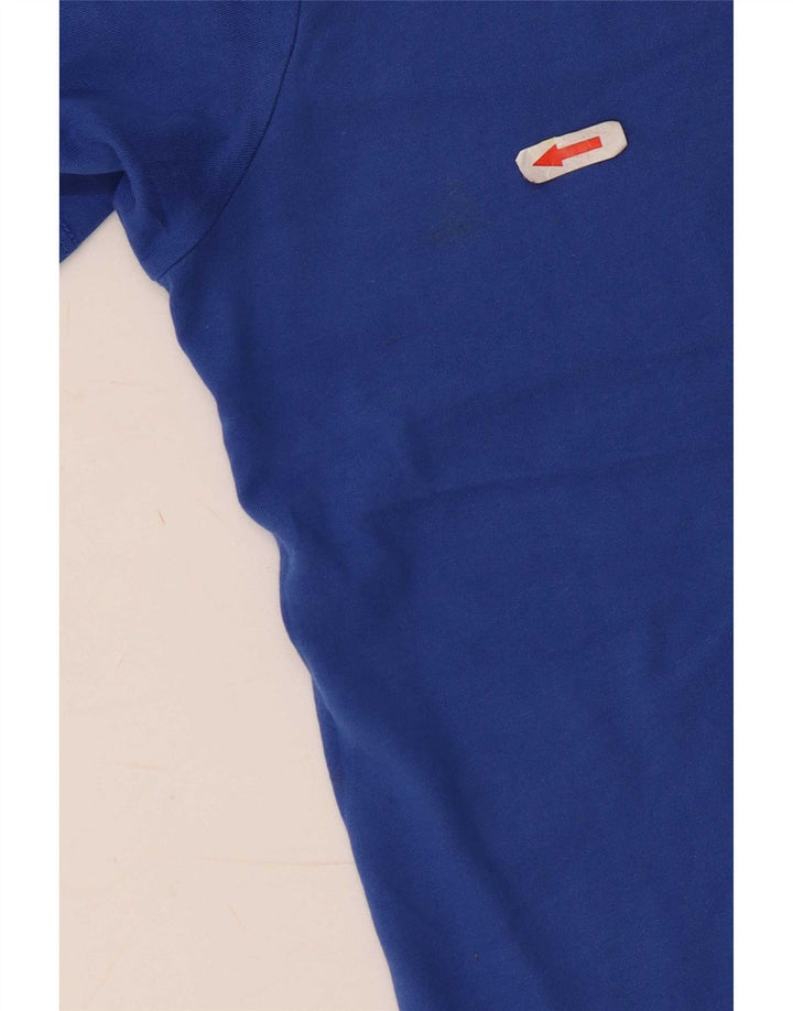 Nike Mens Dri Fit T-Shirt Top Medium Blue Cotton