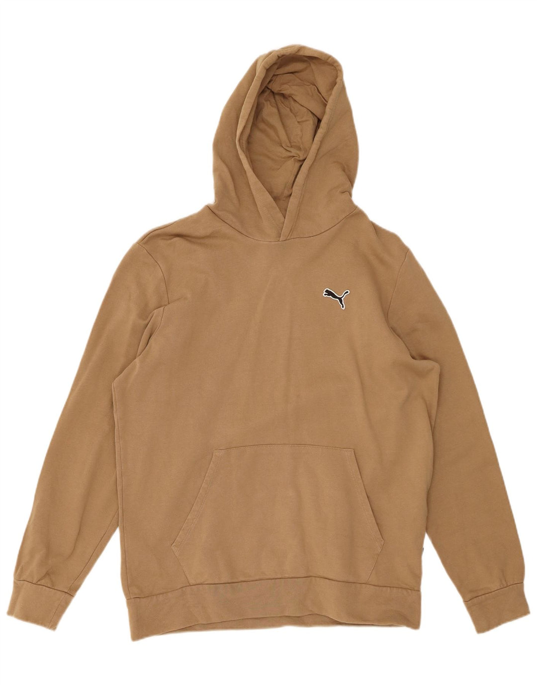 PUMA Mens Hoodie Jumper Medium Beige