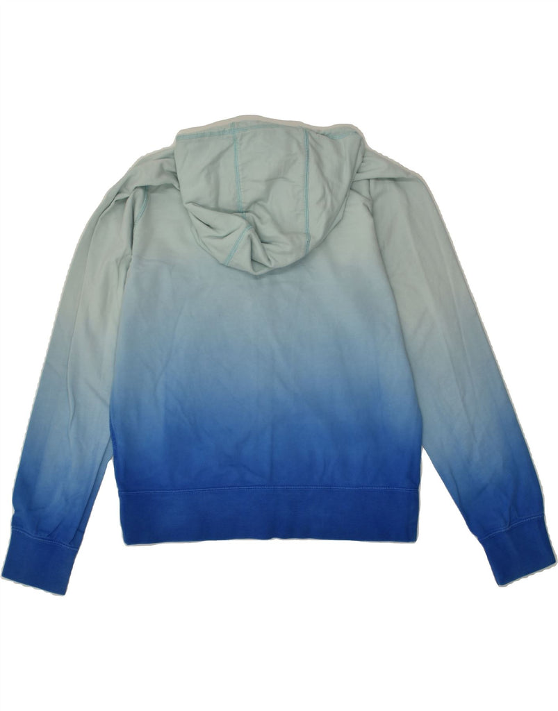 NIKE Mens Zip Hoodie Sweater Medium Blue Tie Dye Cotton | Vintage Nike | Thrift | Second-Hand Nike | Used Clothing | Messina Hembry 